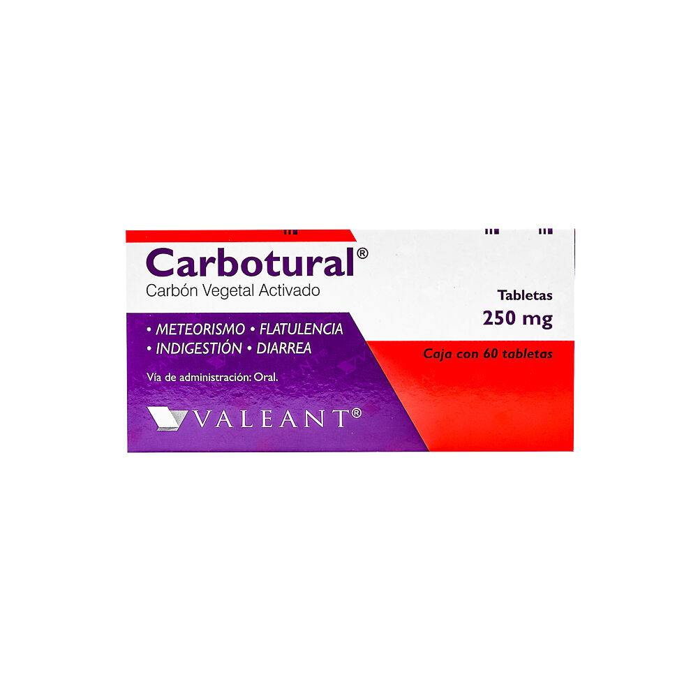Carbotural-250Mg-60-Tabs-imagen