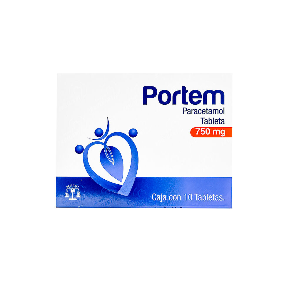 Gen-Portem-Paracetamol-750Mg-10-Tabs-imagen