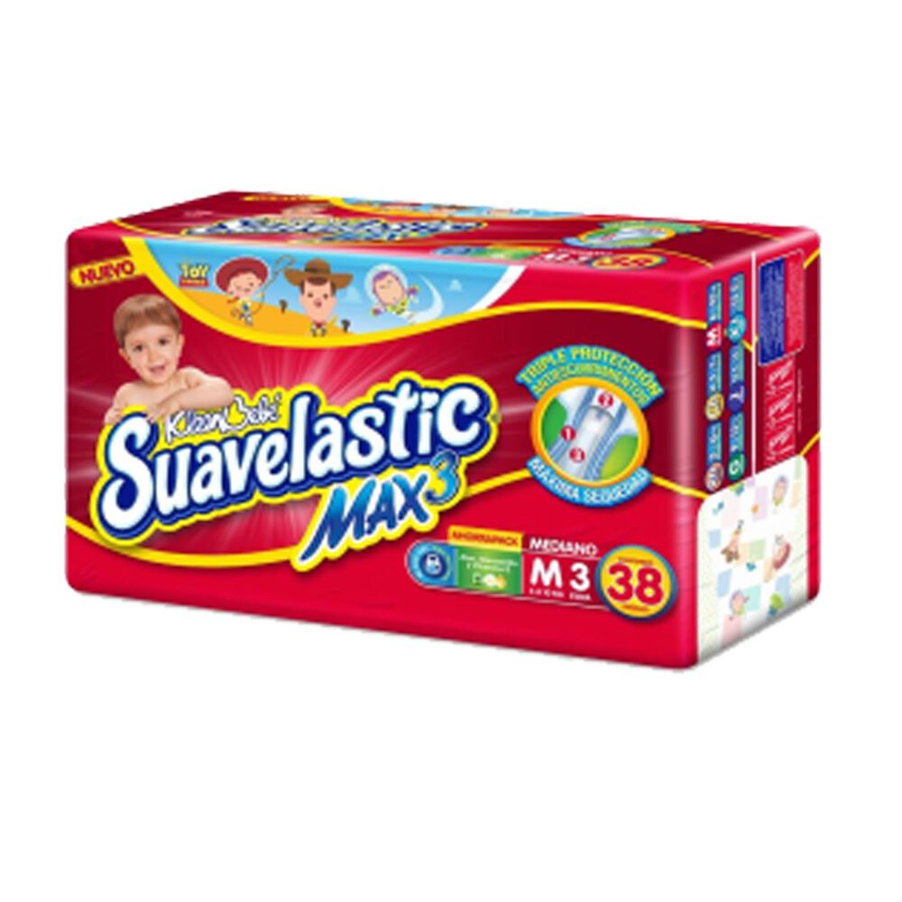 Suavelastic-Pañal-Max-Med-C-38-imagen