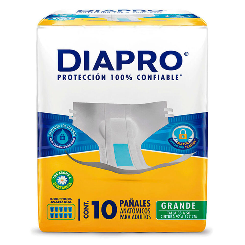 Diapro-Adulto-Básico-Grande-10-Unidades-imagen