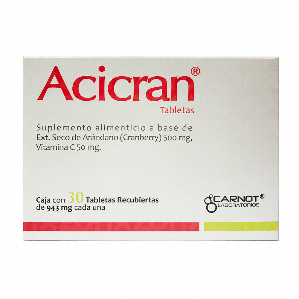 Acicran-Pdc-Cranb-Vitc-500/50-Mg-30-Tabs-imagen