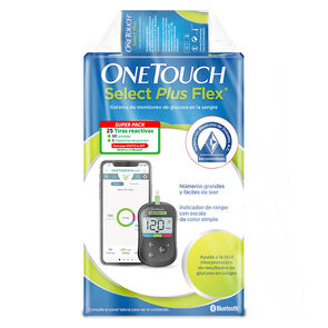 ONE-TOUCH-KIT-SELECT-PLUS-FLEX-10-LANCETAS-imagen