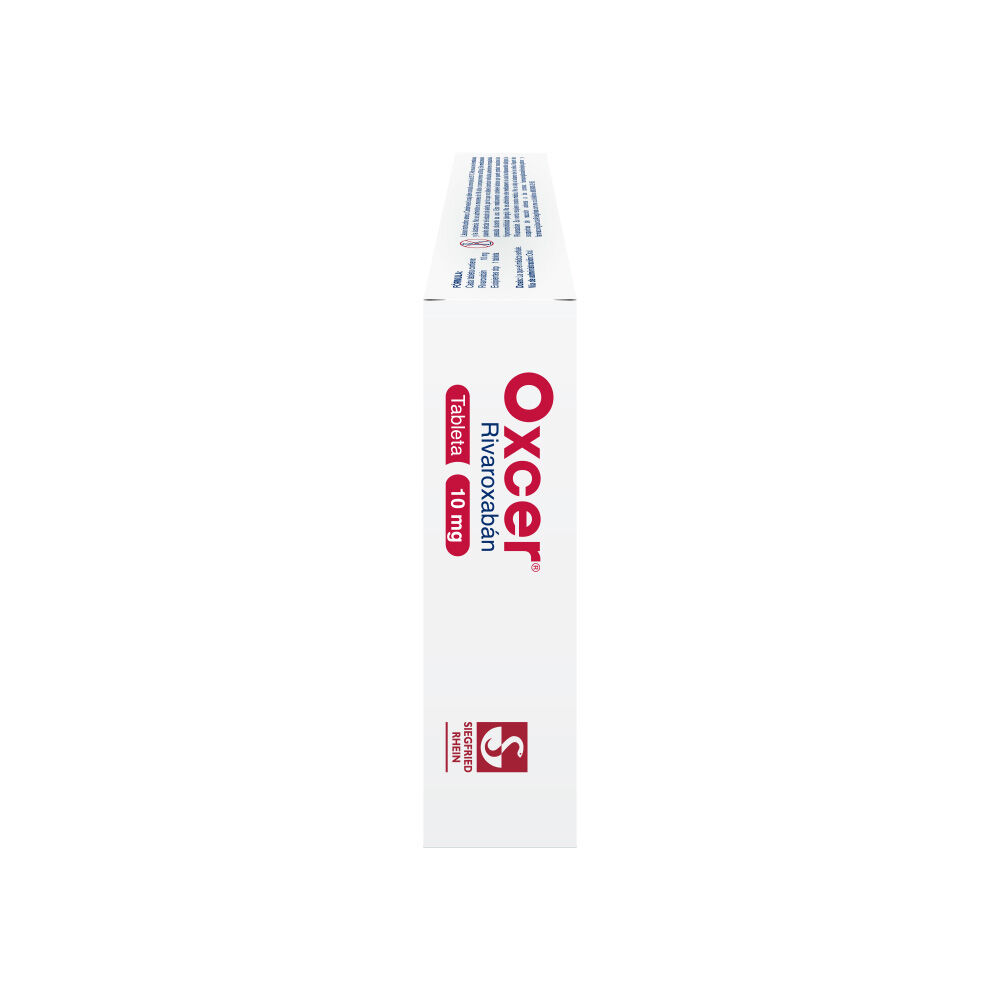 Oxcer-10-mg---Caja-con-30-tabletas-(Rivaroxab&aacute;n)-imagen-2