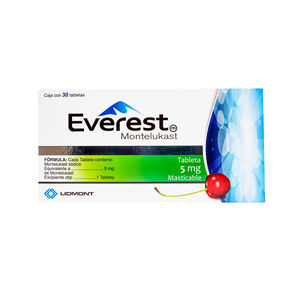 Everest-Masticable-5Mg-30-Tabs-imagen