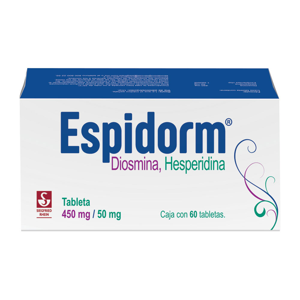 Espidorm-450-mg-/-50-mg---Caja-con-60-tabletas-(Diosmina-y-Hesperidina)-imagen-3