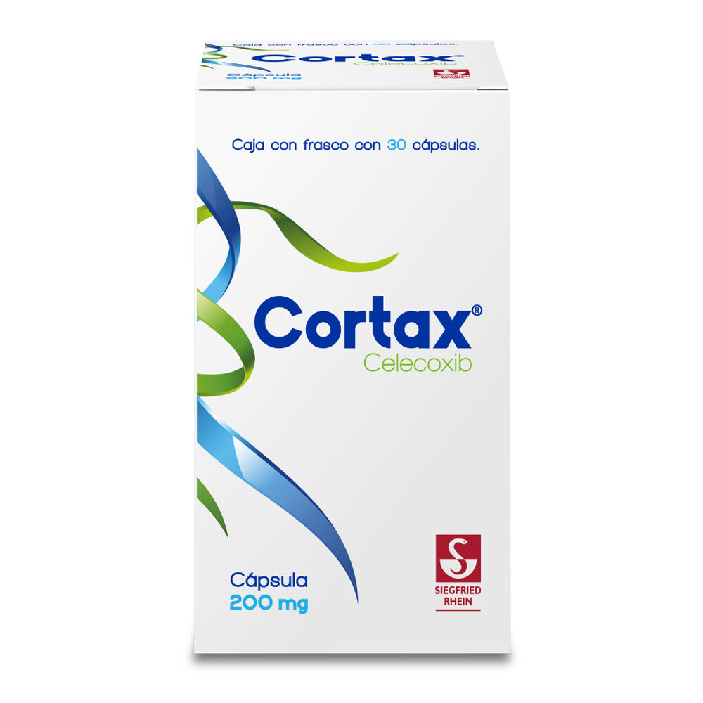 Cortax-200-mg---Caja-con-30-c&aacute;psulas-(Celecoxib)-imagen-1