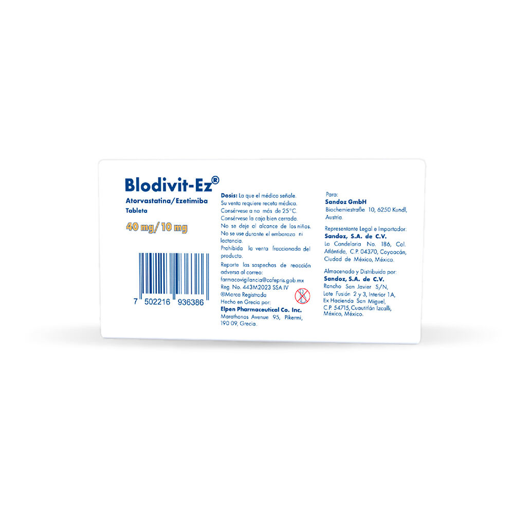 Blodivit-Ez-40Mg-/-10Mg-30-Tabs-imagen-3