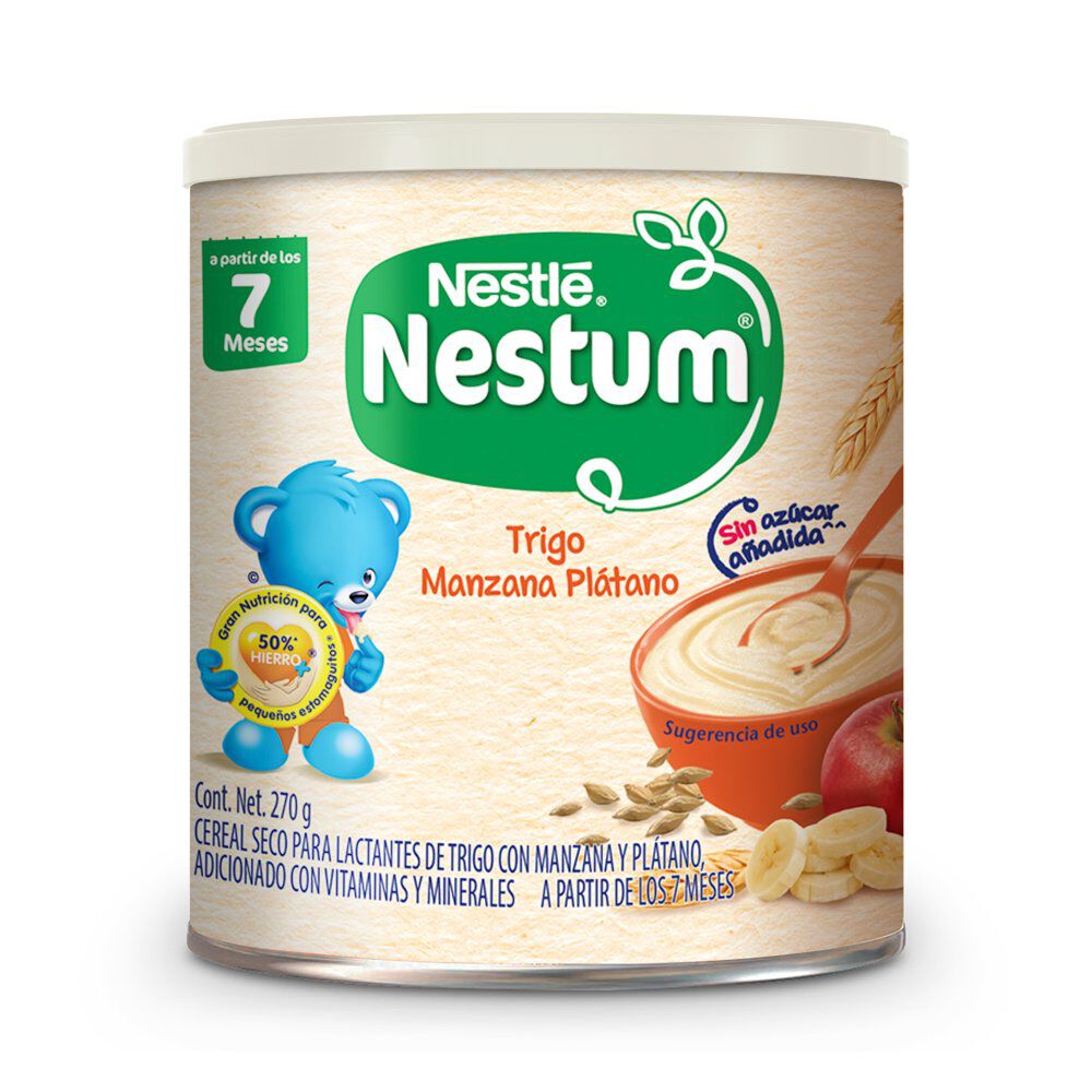 Cereal-Infantil-Nestum-Etapa-2-Trigo-con-Manzana-y-Plátano-Lata-270g-imagen