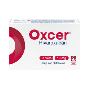 Oxcer-10-mg---Caja-con-30-tabletas-(Rivaroxab&aacute;n)-imagen