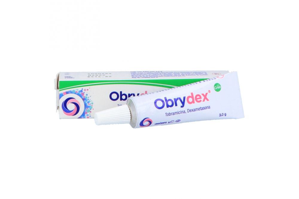 Obry Dex Unguento 3Mg 1Mg 3G Vooy Farma