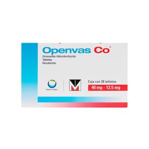 Openvas-Co-40Mg/12.5Mg-14-Tabs-imagen