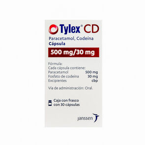 Tylex-Cd-500Mg/30Mg-30-Caps-imagen