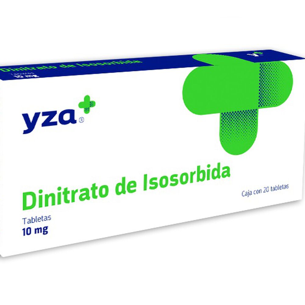 Yza-Isosorbida-10mg-20-tabs---Yza-imagen