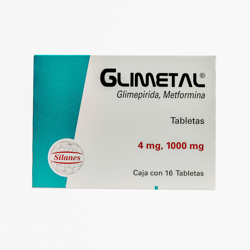 Glimetal-4Mg/1000Mg-16-Tabs-imagen