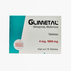 Glimetal-4Mg/1000Mg-16-Tabs-imagen
