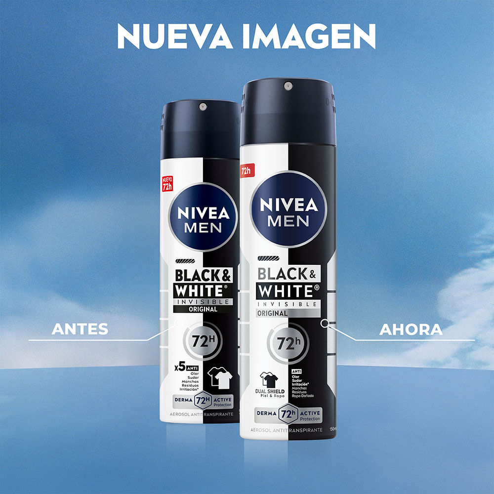NIVEA-MEN-Desodorante-Antimanchas,-Black-&-White-Invisible-Power-150-ml-imagen-6