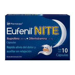 Eufenil-Nite-Ibu/Difen-200/25Mg-10-Caps-imagen