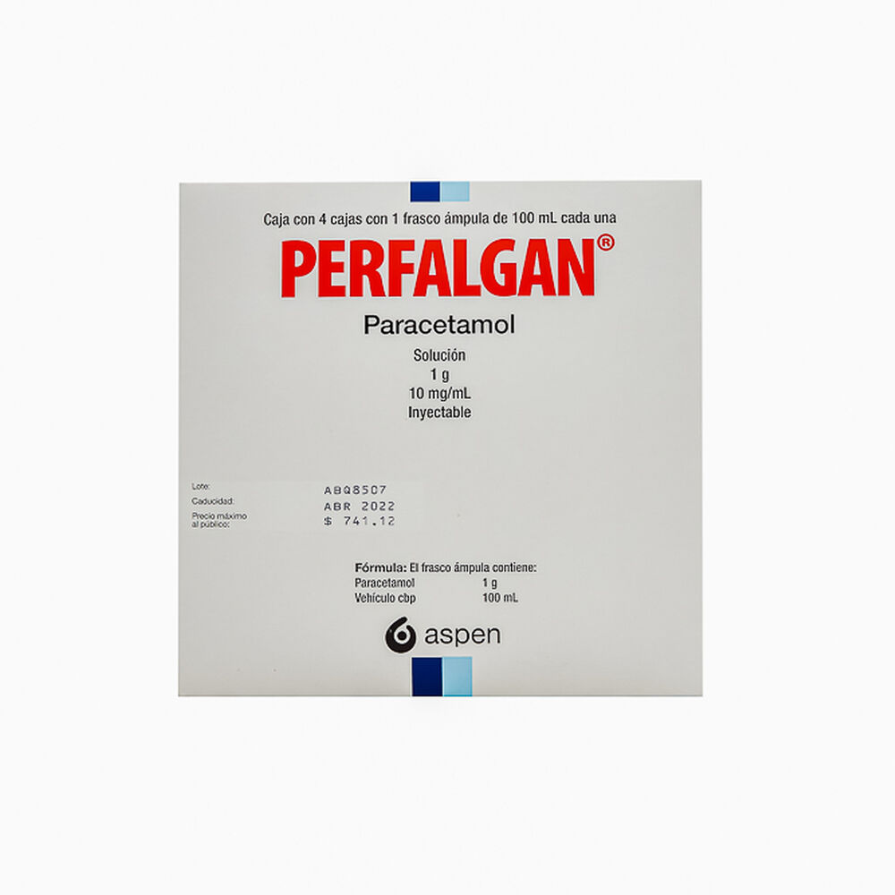 Perfalgan-1G/100Ml-4-Amp-imagen