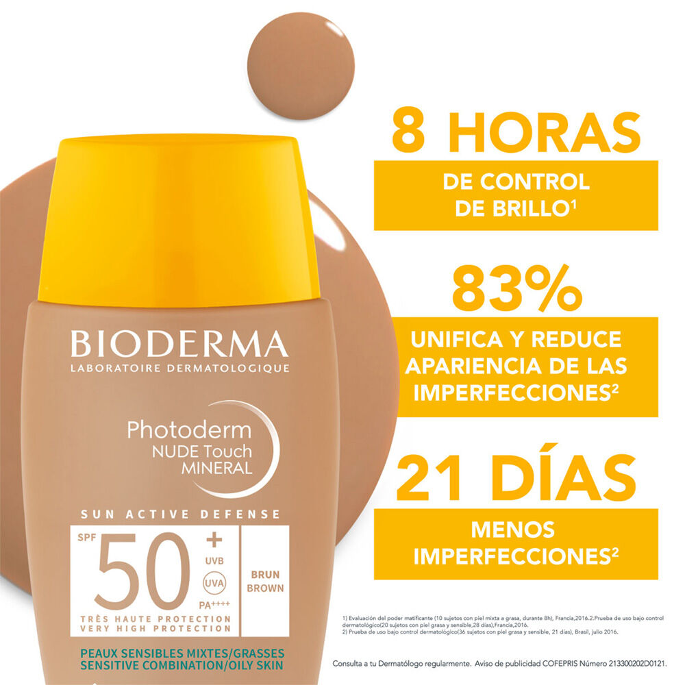 BIODERMA-PHOTODERM-NUDE-TOUCH-FPS50+-BRONCE-40ML-imagen-2
