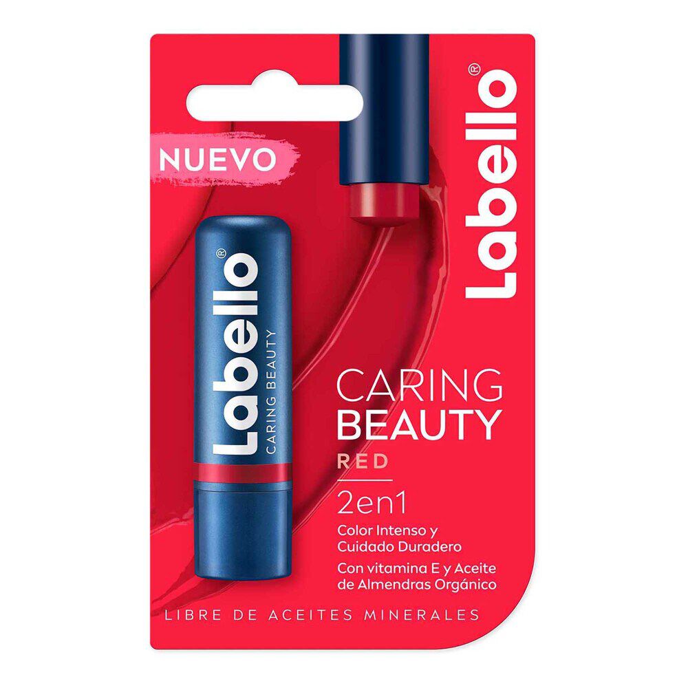 LABELLO-B&aacute;lsamo-Labial-Caring-Beauty-Red-4.8-g-imagen-2