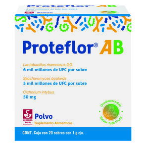 Proteflor-AB---Caja-con-20-sobres-de-1-gr-(Probi&oacute;ticos)-imagen
