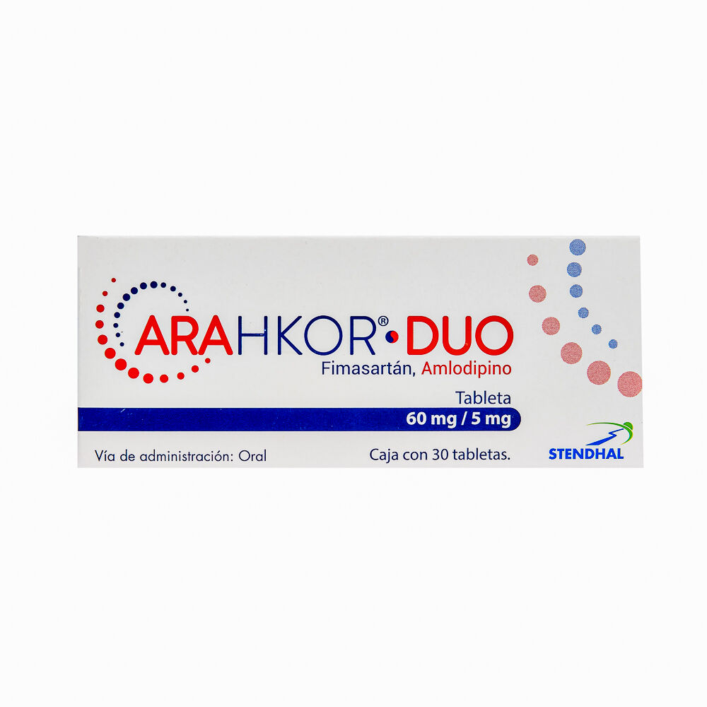 Arahkor-Duo-60Mg/5Mg-30-Tabs-imagen