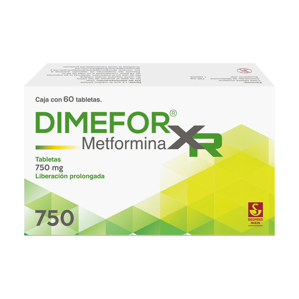 Dimefor-XR-750-mg---Caja-con-60-tabletas-(Metformina)-imagen-3