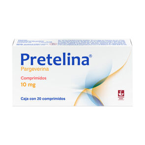 Pretelina-10-mg---Caja-con-20-comprimidos-(Pargeverina)-imagen