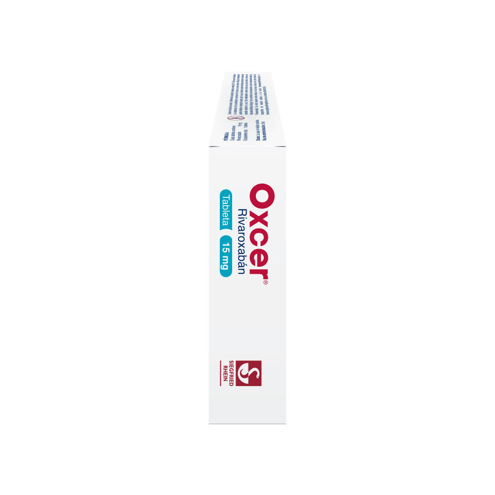 Oxcer-15-mg---Caja-con-28-tabletas-(Rivaroxab&aacute;n)-imagen-2