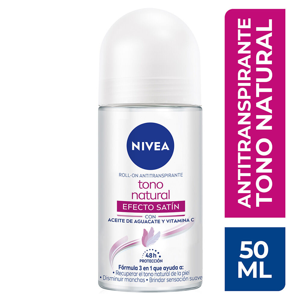 NIVEA-Desodorante-Aclarante-Tono-Natural-Efecto-Satín-roll-on-50-ml-imagen-2