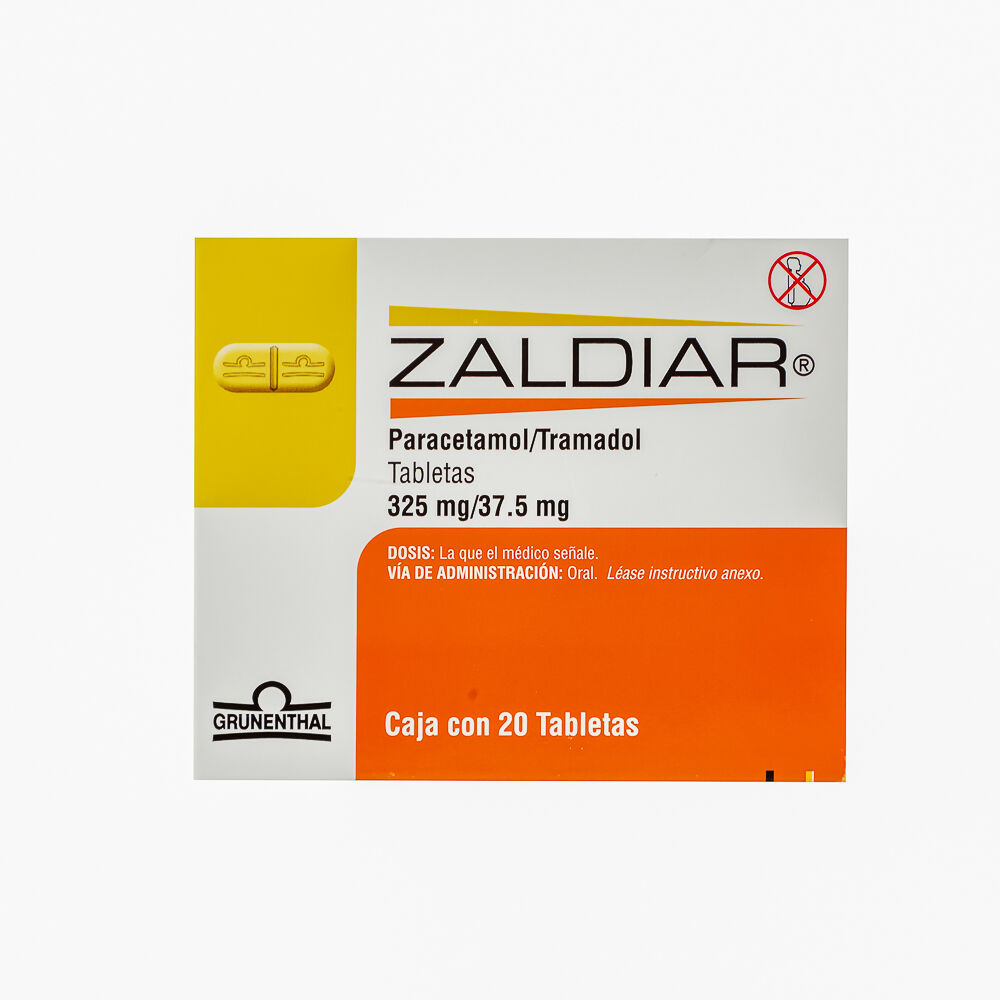 Zaldiar-37.5Mg/325Mg-20-Tabs-imagen