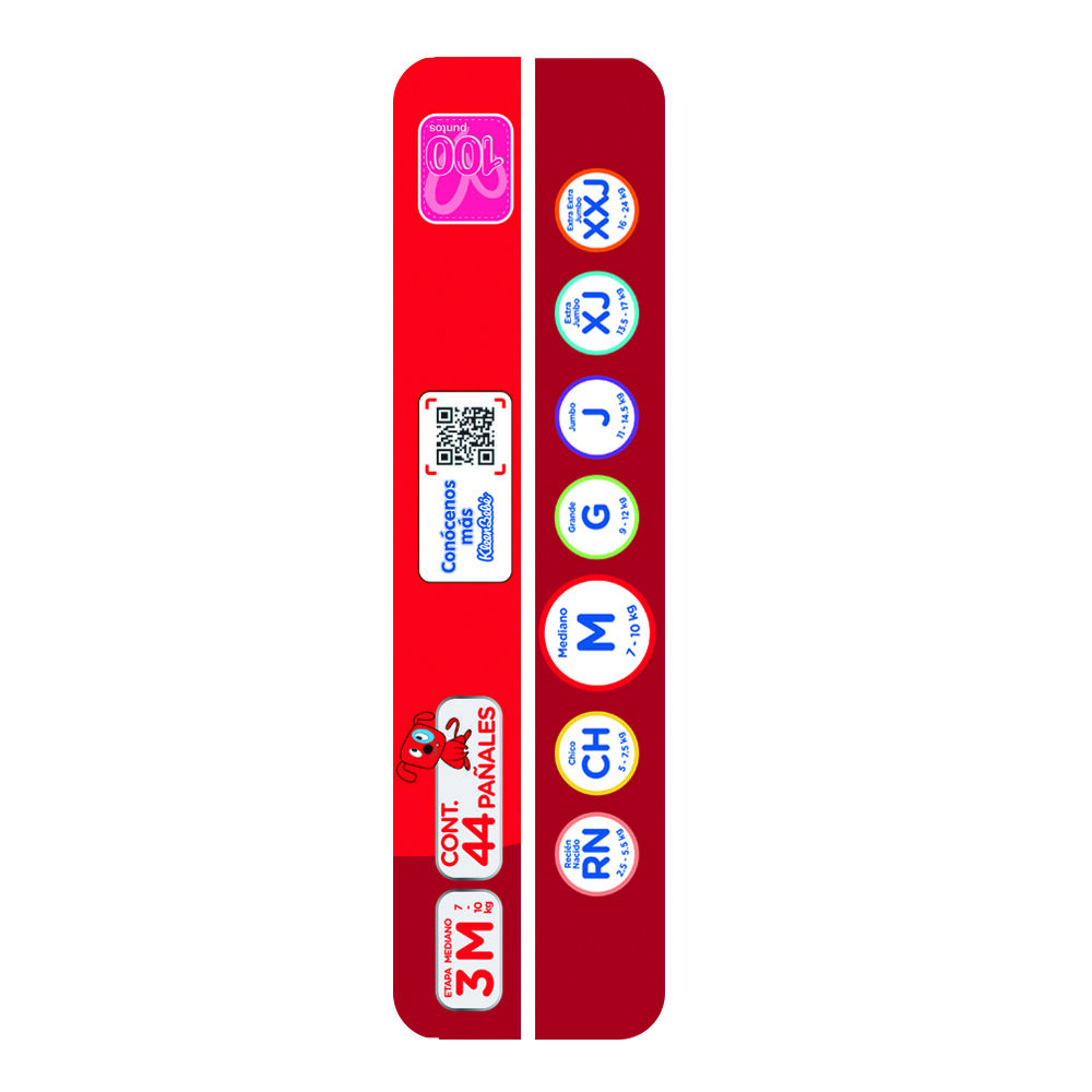 Kleenbebe-Suavelastic-Max-Median-44-Sbs-imagen-2