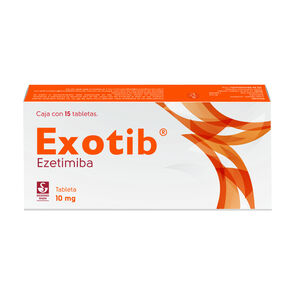 Exotib-10-mg---Caja-con-15-tabletas-(Ezetimiba)-imagen