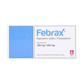 Febrax-100Mg/200Mg-5-Sups-imagen