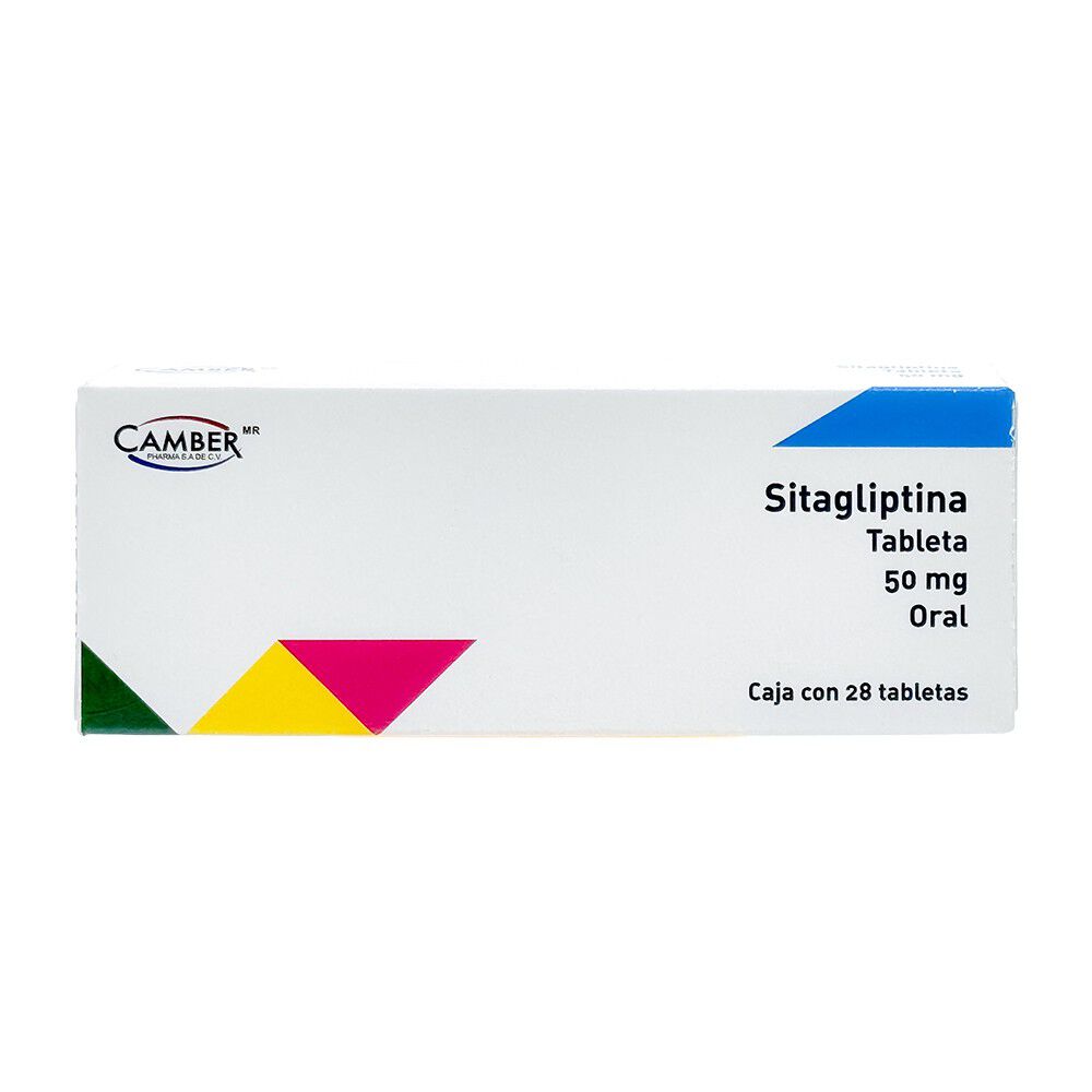 Camber-Sitagliptina-50Mg-28-Tabs-imagen-1