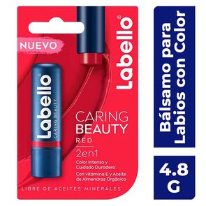 LABELLO-B&aacute;lsamo-Labial-Caring-Beauty-Red-4.8-g-imagen