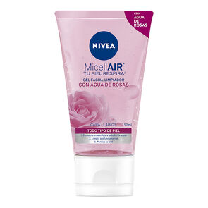 NIVEA-Gel-Limpiador-Facial-Agua-De-Rosas-Todo-tipo-de-piel-150-ml-imagen