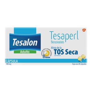 Jarabe para la tos Tesalon Tenalif niños sabor miel fresa 150 ml