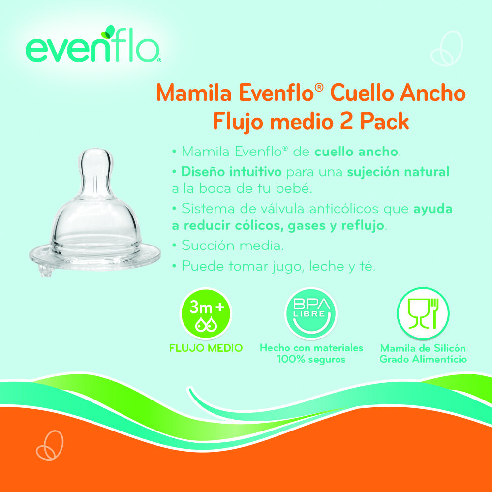 Evenflo-Mamila-Cuello-Ancho-imagen-3