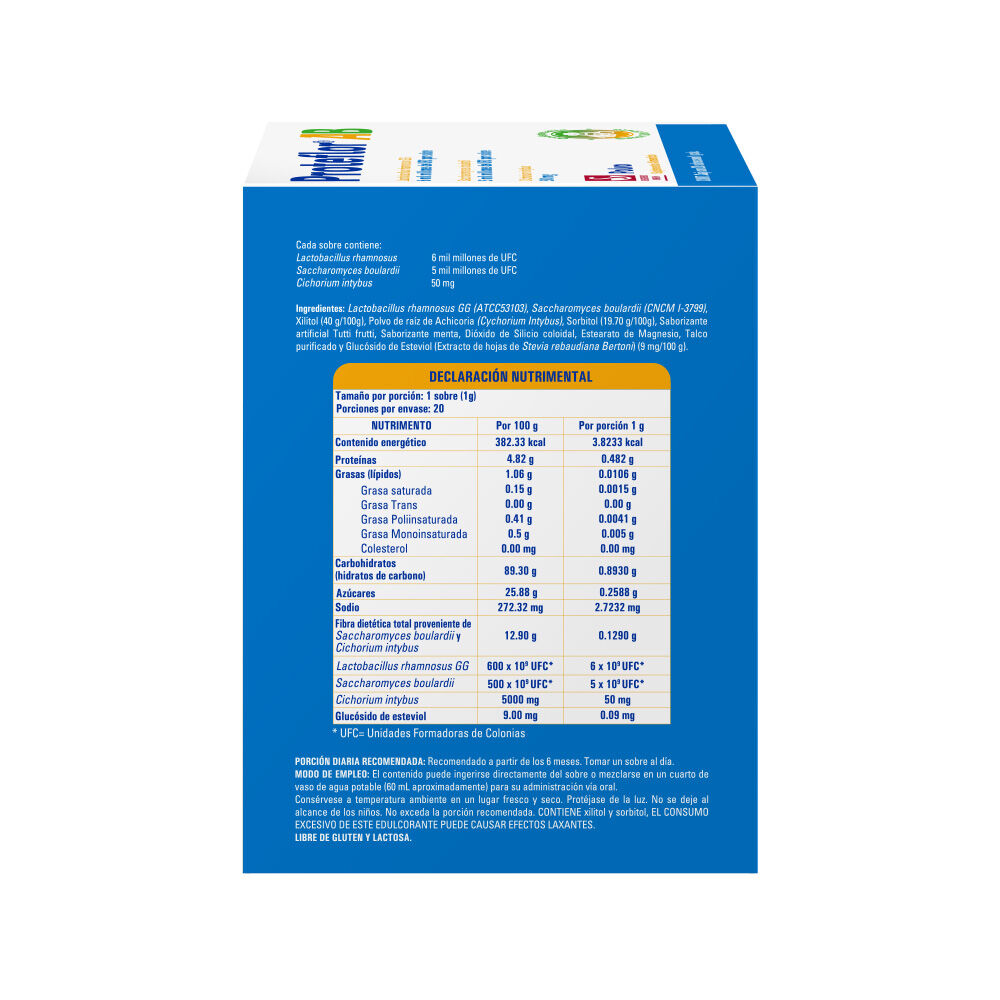 Proteflor-AB---Caja-con-20-sobres-de-1-gr-(Probi&oacute;ticos)-imagen-2