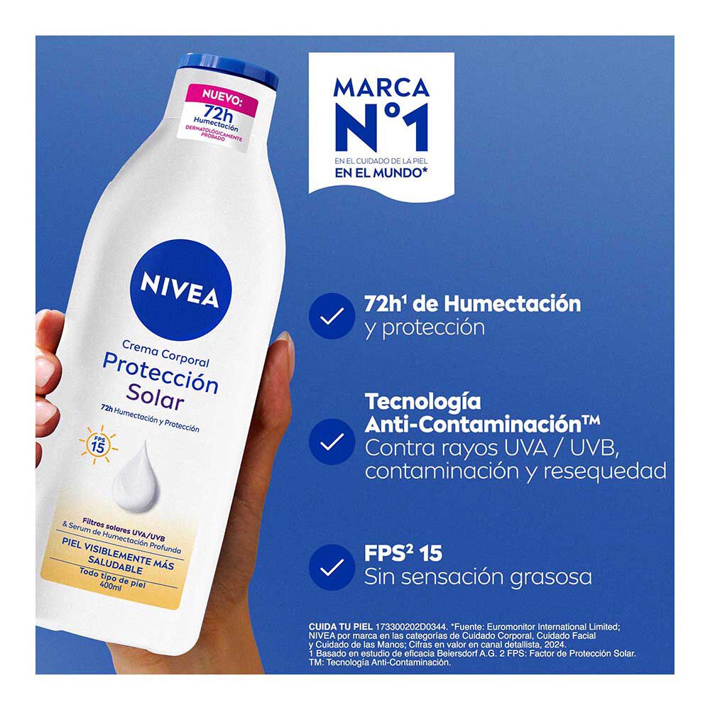 NIVEA-Crema-Corporal-Humectante-Protección-Solar-FPS-15-Todo-tipo-de-piel-400-ml-imagen-4
