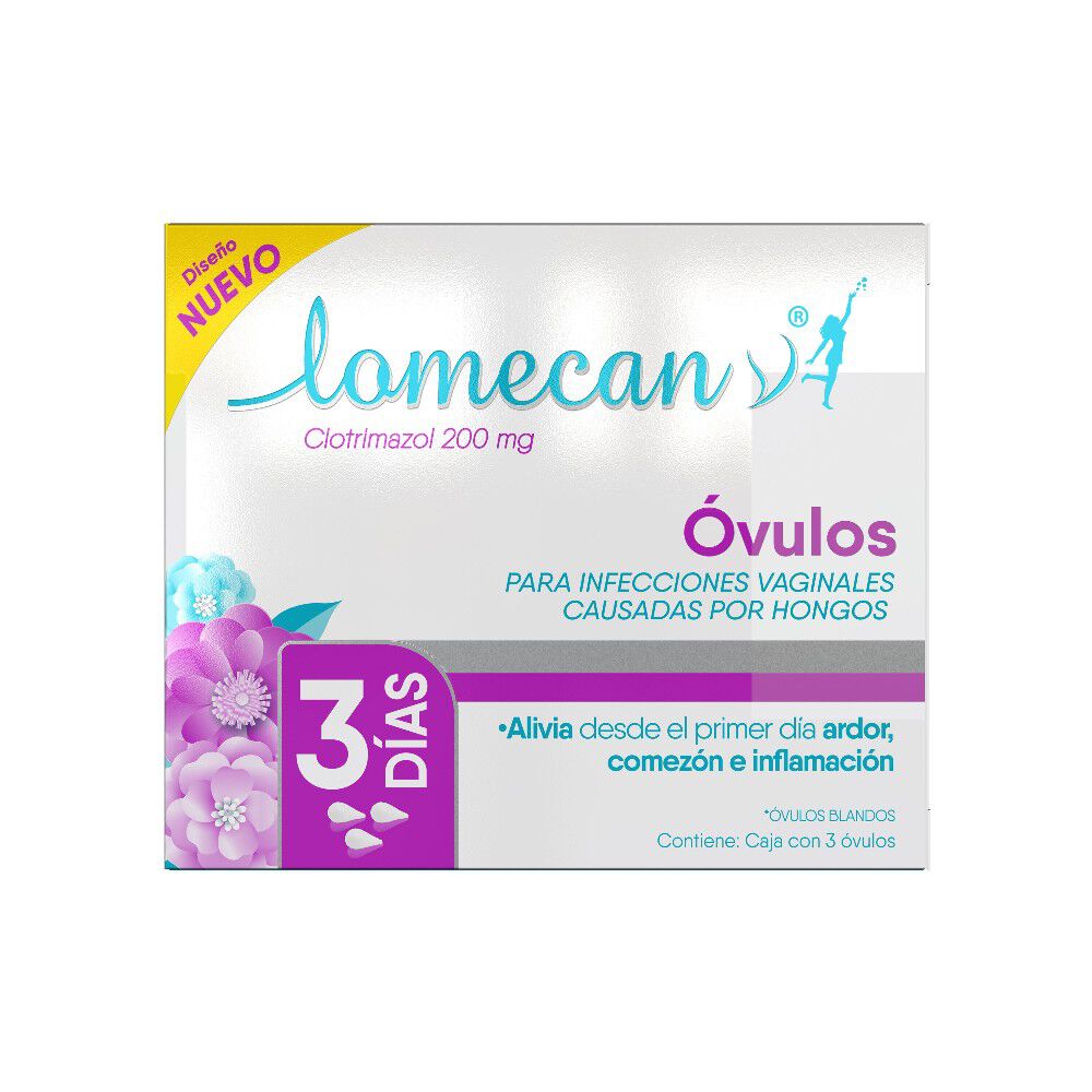 Lomecan V 3 Óvulos