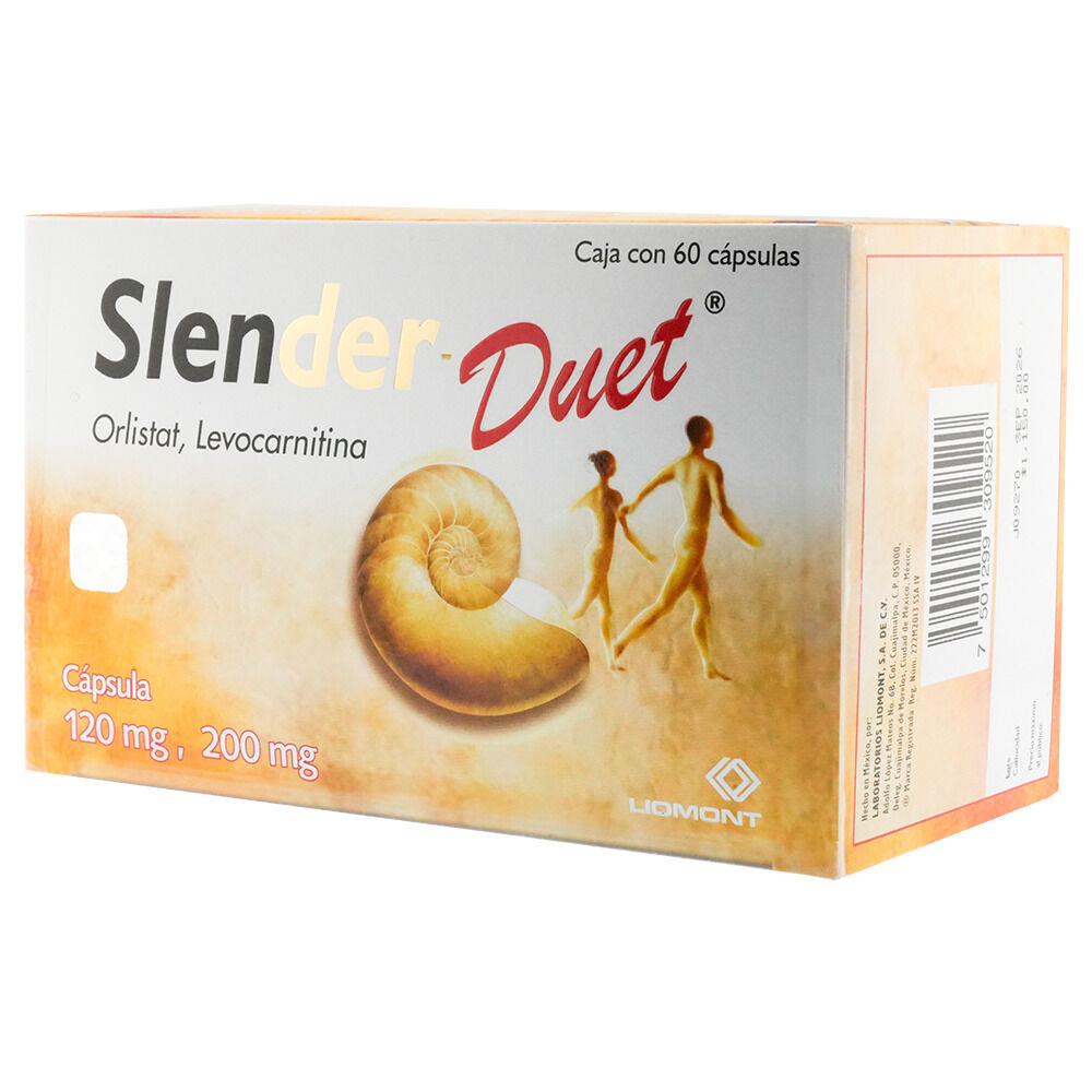 Slender-Duet-120Mg/200Mg-30-Caps-imagen-3