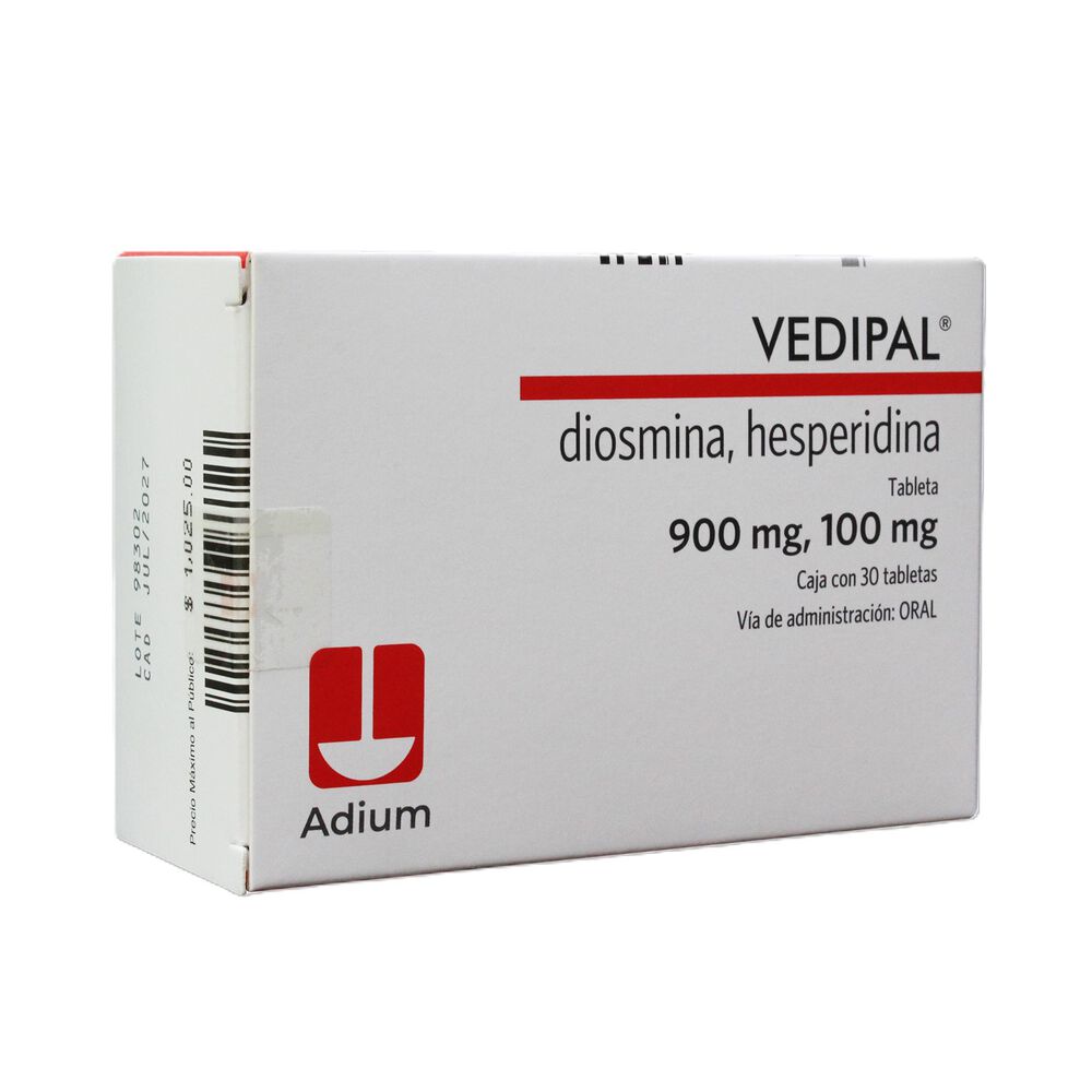 Vedipal-900Mg/100Mg-30-Tabs-imagen-2