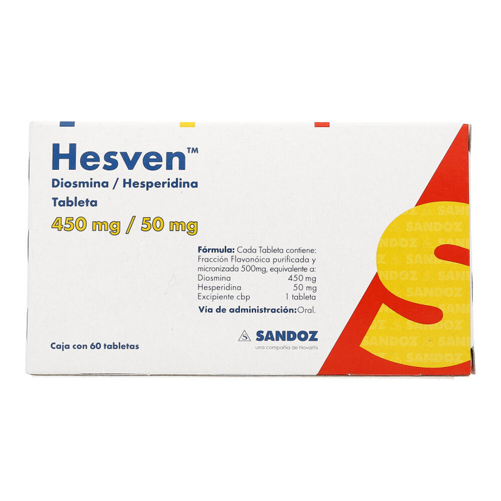 Hesven-450Mg/50Mg-60-Tabs-imagen