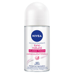 NIVEA-Desodorante-Aclarante-Tono-Natural-Classic-Touch-roll-on-50-ml-imagen