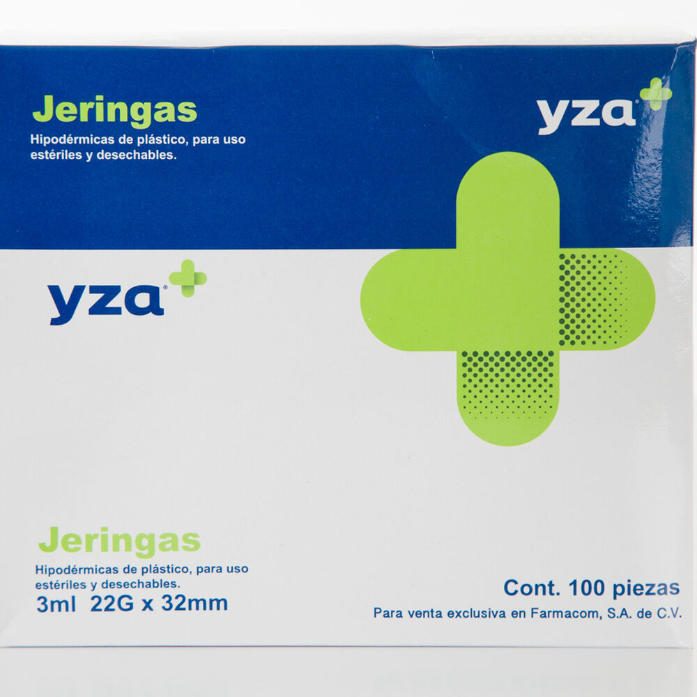 Yza-Jeringa-De-Plástico-De-3Ml-22G-X-32M-imagen