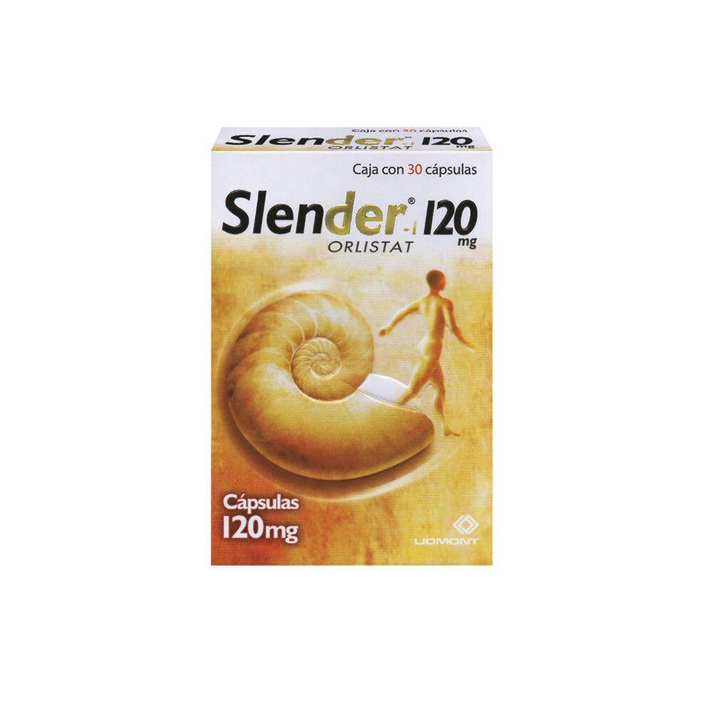 Slender-1-Orlistat-120Mg-30-Caps-imagen