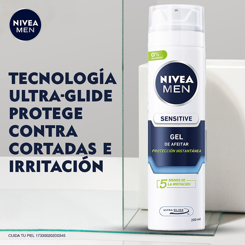 NIVEA-MEN-Gel-para-Afeitar-Sensitive-200-ml-enriquecido-con-Manzanilla-para-Piel-Sensible-imagen-3