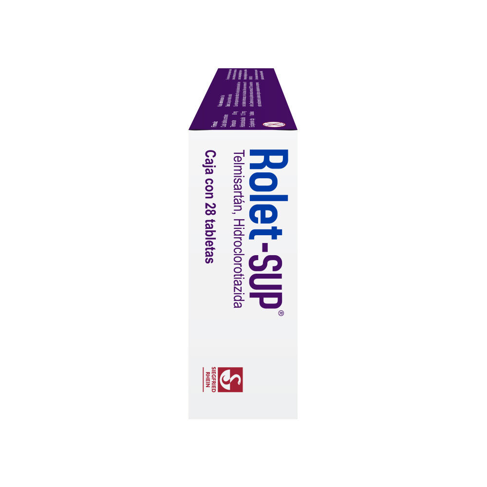 Rolet-SUP-80-mg-/-12.5-mg---Caja-con-28-tabletas-(Telmisart&aacute;n-e-Hidrocloratiazida)-imagen-2